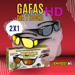 Gafas HD VISION 2 x 1