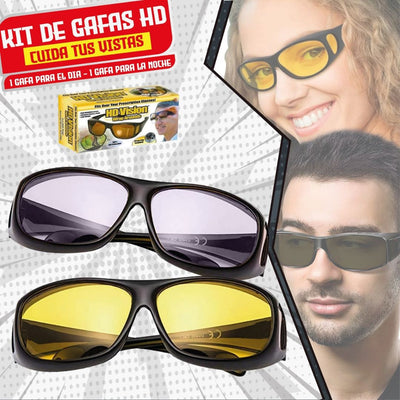 Gafas HD VISION 2 x 1