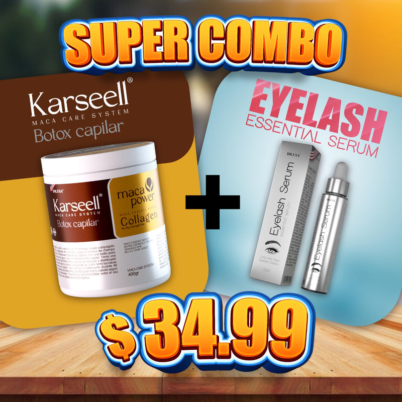 KARSEELL  +  EYE LASHES COMBO