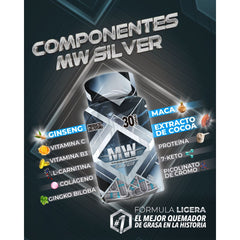 QUEMADOR DE GRASA  MW SILVER