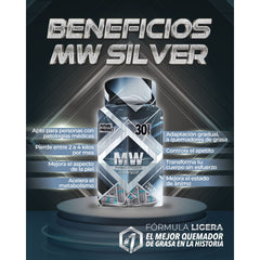 QUEMADOR DE GRASA  MW SILVER