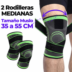 Combo Rodilleras deportivas de compresión