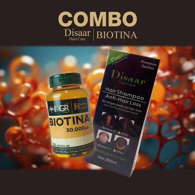 BIOTINA + SHAMPOO DISAAR